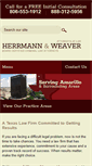 Mobile Screenshot of herrmannandweaver.com
