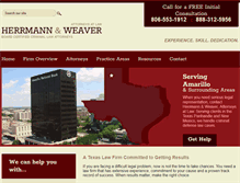 Tablet Screenshot of herrmannandweaver.com